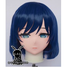 (RB325)Customize Full Head Quality Handmade Female/Girl Resin Japanese Anime Cartoon Character Kig Cosplay Kigurumi Mask